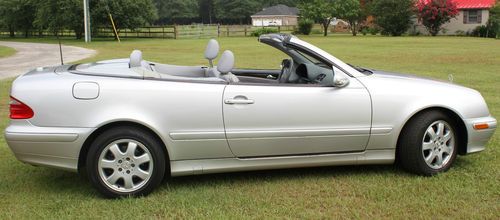 2003 Brilliant Silver 2-dr Convertible 320 Coupe Blue Soft Top New Tires Loaded!, image 7