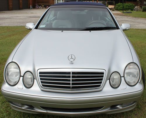 2003 Brilliant Silver 2-dr Convertible 320 Coupe Blue Soft Top New Tires Loaded!, image 14