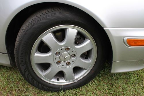 2003 Brilliant Silver 2-dr Convertible 320 Coupe Blue Soft Top New Tires Loaded!, image 22