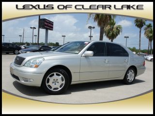 2002 lexus ls 430 4door  navigation  leather  one owner  clean carfax