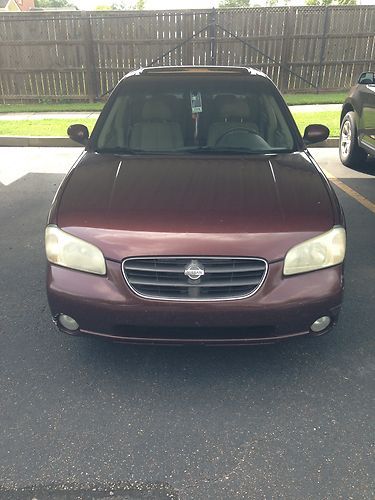 2000 nissan maxima gle sedan 4-door 3.0l