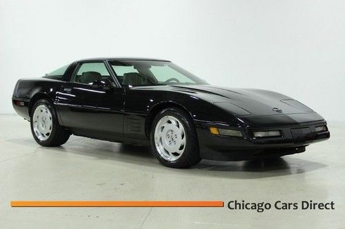 92 corvette lt1 5.7l coupe glass top auto 54k low miles clean