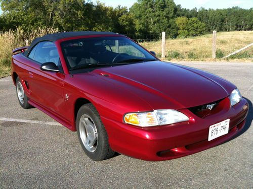 1998 ford mustang base convertible 2-door 3.8l