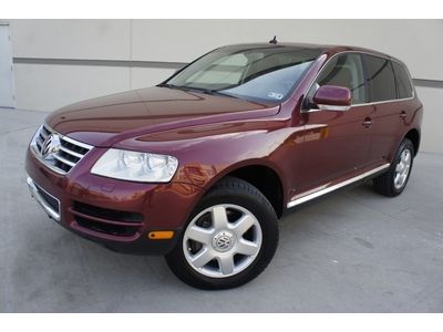 Turbodiesel vw touareg tdi v10 nav shades moonroof heated seats must see