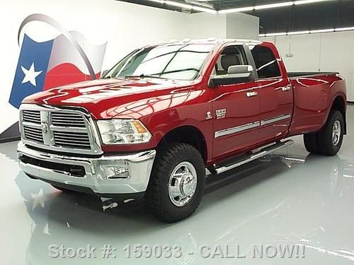 2010 dodge ram 3500 4x4 lonestar crew diesel dually 52k texas direct auto