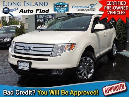 08 ford edge limited leather sunroof keyless 6 cd ford sync