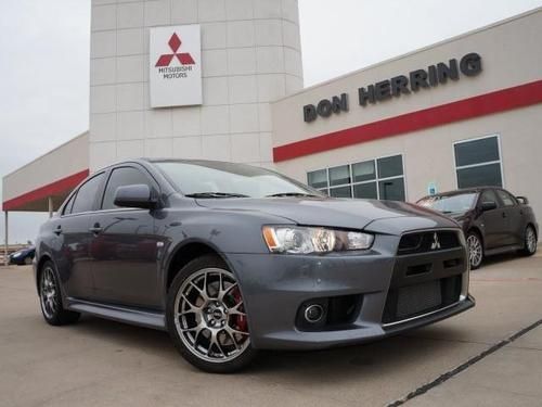 2011 mitsubishi lancer evolution mr sedan 4-door 2.0l turbocharged tc-sst