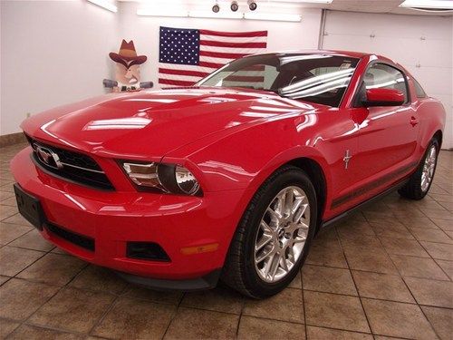 2012 mustang v6 premium 3.7l auto race red