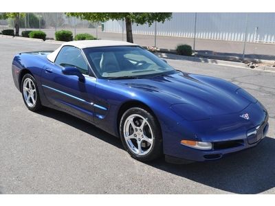 2004 corvette convertible commemorative edition  like new