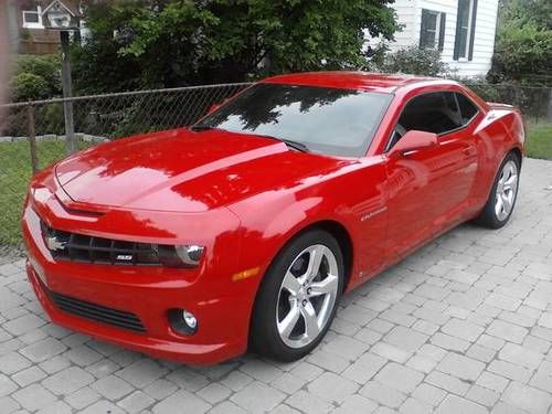 2010 ss camaro, champion red, excellent condition, only 26k miles