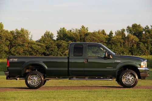 2002 ford f250 xcab xlt 7.3l diesel 76k actual miles 1-owner 4x4 mint no reserve