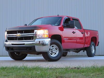 09 k2500hd lt 6.6l duramax z71 6spd allison 4x4 short-bed goose-neck carfax tx !