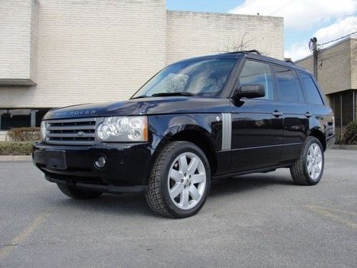 Beautiful 2006 range rover hse, factory entertainment package, loaded, serviced