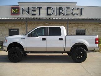 07 4wd supercrew new lift, tires, rims clean texas truck net direct auto sales