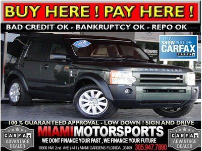 We finance '06 land rover suv awd triple sunroof leather premium sound