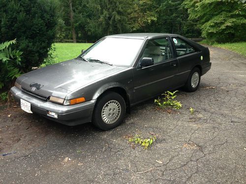 1987 honda accord 3-door hatchback coupe 5 speed manual