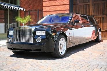 2004 rolls royce phantom custom built limousine, 7700 miles, 1 owner
