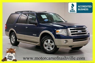 7-days *no reserve* '07 expedition eddie bauer edition fresh trade in carfax