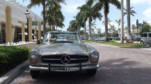 1969 280 sl pagoda. excellent condition.two tops. new paint, carpets and wood!!!