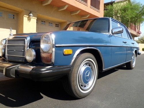 1975 mercedes benz 280e california sedan! very original &amp; rare benz with class!