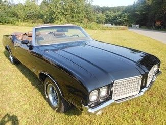 1972 black 442 tribute 455v8 runs great body &amp; interior vgood!