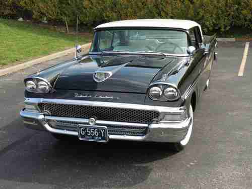 1958 FORD FAIRLANE / SKYLINER / RETRACTABLE, image 3