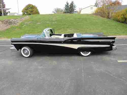 1958 FORD FAIRLANE / SKYLINER / RETRACTABLE, image 6