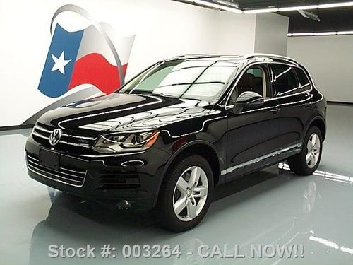 2011 volkswagen touareg hybrid 4x4 pano sunroof nav 66k texas direct auto