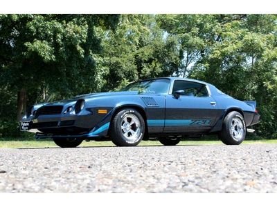 Gorgeous restored 1979 z/28 show car zz4 crate motor build sheet window sticker!