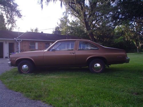 1976 chevrolet nova base coupe 2-door 5.0l,rust free