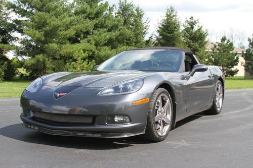 2009 chevrolet corvette 3lt convertible 6.2l carbon fiber