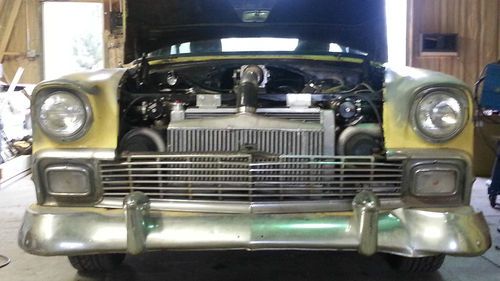 Chevy twin turbo bbc pro street efi, 4l80e, rat rod runs &amp; drives. fast sleeper