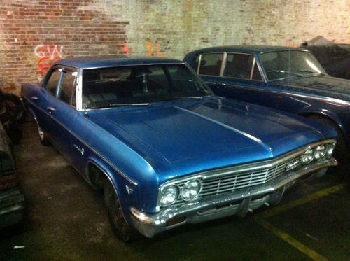 1966 chevy impala 4 door hardtop all original