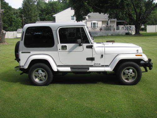 1989 jeep wrangler laredo sport utility 2-door 4.2l