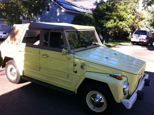 1974 volkswagen thing base 1.6l