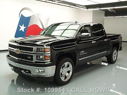 2014 chevy silverado crew ltz 4x4 sunroof nav 475 miles texas direct auto