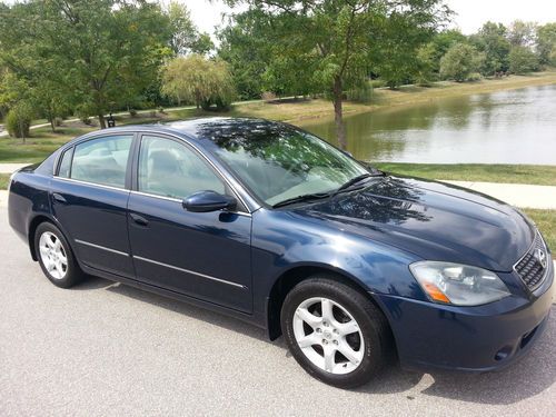 2005 nissan altima sl blue w/tan leather immaculate condition free shipping !!!!