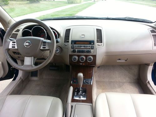 2005 Nissan Altima SL Blue w/Tan Leather Immaculate Condition Free Shipping !!!!, US $7,985.00, image 10