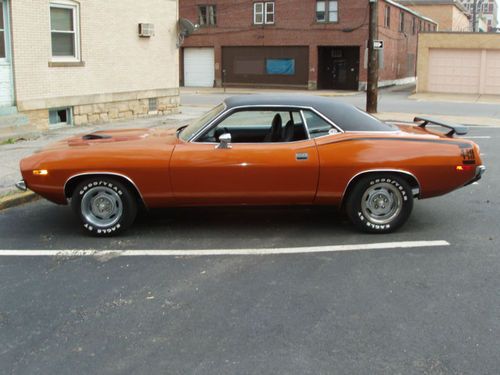 1973 'cuda 440 six barrel (pack) - 4 speed