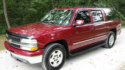 2004 chevrolet suburban k1500 lt - 4x4 - dvd - new tires and more!!