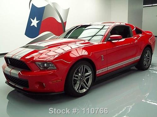 2011 ford mustang shelby gt500 svt cobra 6-speed nav 8k texas direct auto