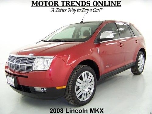 2008 navigation rearcam pano roof chrome wheels htd ac seats thx bluetooth 73k