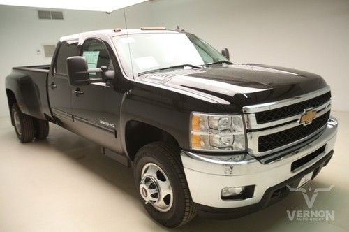 2014 drw ltz crew 4x4 navigation sunroof leather heated duramax diesel