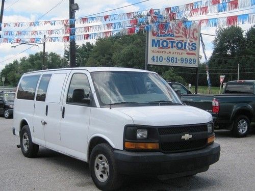 2007 chevrolet express 1500 automatic 3-door van