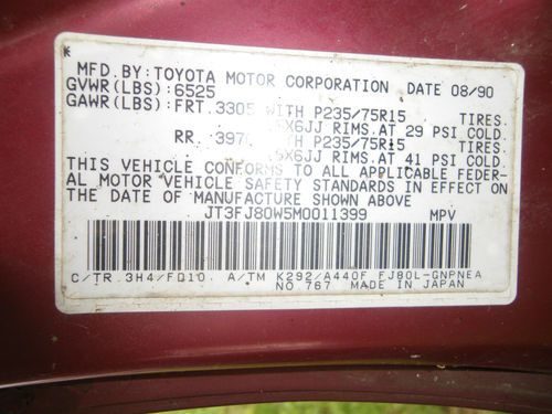 1991 Toyota Land Cruiser - LOW RESERVE, image 12