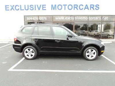 2007 BMW X3 SUPER CLEAN! LOW MILES! BLACK ON BLACK, US $17,400.00, image 4