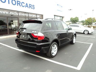 2007 BMW X3 SUPER CLEAN! LOW MILES! BLACK ON BLACK, US $17,400.00, image 5
