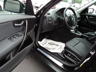 2007 BMW X3 SUPER CLEAN! LOW MILES! BLACK ON BLACK, US $17,400.00, image 10