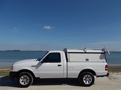 10 ford ranger reg cab - factory warranty - one owner florida truck-no accidents
