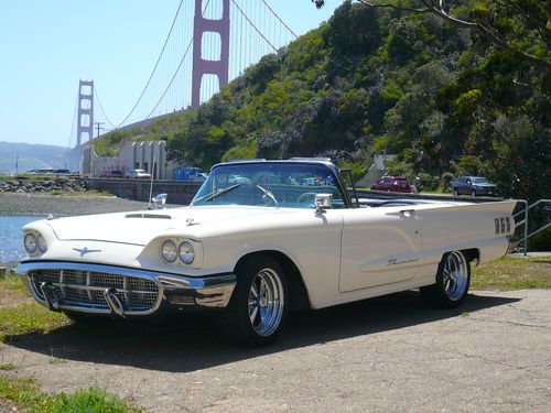 1960 ford thunderbird base convertible 2-door 5.8l